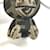Fendi x A Bathing Ape Milo Zucca Plush Charm Braun  - Ansicht 9