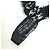 Scrunchie per capelli in nastro Chanel con logo Coco Nero Bianco - vista 3