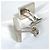 Gemelli Gucci 457224 Ghost SV925 in argento per uomo - vista 4