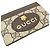 Gucci GG Supreme Cat Head Neo Pass Case Brown Yellow