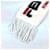 Fendi White Fur Stole Scarf  - view 3