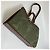 Fendi 8BH374 FF Peekaboo X Tote Schultertasche Grün - Ansicht 11