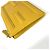Pochette in pelle gialla Fendi Giallo - vista 7