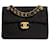 Timeless Chanel Maxi Flap Tasche Schwarz Leder  ref.1552361