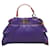 Bolsa Peekaboo Micro Mini Roxa da Fendi Roxo Couro  ref.1552436