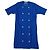 Vintage 1980 Givenchy blaues Leinenkleid
