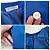 Vintage 1980 Givenchy blaues Leinenkleid - Ansicht 10