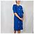 Vintage 1980 Givenchy blaues Leinenkleid - Ansicht 6