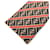 Fendi Zucca Wool Scarf for Women Brown Red  - view 8