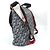 Borsa Rubiclic di Christian Louboutin Nero Bianco Rosso - vista 2