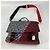 Borsa Rubiclic di Christian Louboutin Nero Bianco Rosso - vista 9