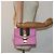 GUCCI Sylvie Web Sherry Line Mini Borsa a Catena in Pelle Rosa 431666 Auth ar12089 - vista 24