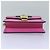GUCCI Sylvie Web Sherry Line Mini Borsa a Catena in Pelle Rosa 431666 Auth ar12089 - vista 5