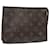 LOUIS VUITTON Monogram Poche Toilette 19 Pouch M47544 LV Auth 82369 Cloth  ref.1552727