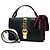 Borsa a Spalla Gucci Sherry Line Sylvie Small Ribbon Nero