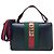Borsa a Spalla Gucci Sherry Line Sylvie Small Ribbon Nero - vista 4
