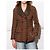 Cambon Chanel 92A Giacca Museu Tweed & Pelle Nera 38 Marrone - vista 12