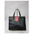 Borsa PRADA Saffiano Tri-Color Turn Lock Bianco Rosso Nera Nero - vista 2