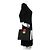 Borsa PRADA Saffiano Tri-Color Turn Lock Bianco Rosso Nera Nero - vista 5