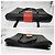 Borsa PRADA Saffiano Tri-Color Turn Lock Bianco Rosso Nera Nero - vista 8