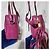GUCCI Borsa Disco Soho Piccola in Pelle di Vitello Rosa Magenta - vista 9