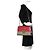 Borsa a spalla media Padlock in pelle GG Supreme monogramma beige/rosso ibisco di GUCCI Rosa - vista 10
