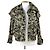 Giacca Kenzo Camouflage in Cotone Grigio