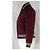 Chaqueta Teddy Saint Laurent rojo burdeos - vista 4