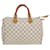 Louis Vuitton Speedy 30 Branco Lona  ref.1552986