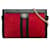 Bolso cruzado Ophidia pequeño de ante rojo de Gucci Roja Suecia Cuero  ref.1553012