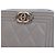 Monedero Boy de piel de cordero gris Chanel Castaño - vista 8