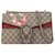 Bolso de Hombro Gucci Brown Small GG Supreme Blooms Dionysus Castaño Beige Lienzo Paño  ref.1553056