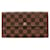 Portefeuille Sarah Damier Ébène Marron Louis Vuitton Toile  ref.1553092