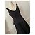 Vestido deconstruido Sportmax 38 de popelina de algodón negro - vista 4