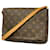 Louis Vuitton Musette Tango Marrom Lona  ref.1553120