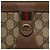 GUCCI GG Supreme Web Sherry Line Clutch Bag PVC Beige Rosso 89 01 033 Auth ep4795 - vista 8