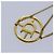 Bracciale in metallo dorato Christian Dior Auth am6489 - vista 10