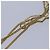 Bracciale in metallo dorato Christian Dior Auth am6489 - vista 12