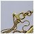 Bracciale in metallo dorato Christian Dior Auth am6489 - vista 14