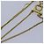 Bracciale in metallo dorato Christian Dior Auth am6489 - vista 4