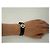 Bracciale Dior CD Diamant Canvas Nero in Pelle - vista 8