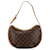 Borsa hobo Croissant MM Monogramma Louis Vuitton marrone Pelle  ref.1553426