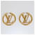 Louis Vuitton Icon Louise Hoop GM Gold Tone Earrings Golden Metal  ref.1553465