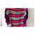 Top de seda Yves Saint Laurent Rive Gauche Multicor  - vista 4