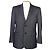 Burberry London Double Breasted Wool Jacket Grey