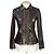 Moschino Jacke Braun Polyamid