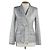 Dolce & Gabbana Jacke aus Lammleder Weiß