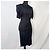 Elegantes schwarzes Kleid Max & Co y2k - Ansicht 5