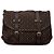 Louis Vuitton Mini Lin Saumur 43 Monogramma Marrone Marrone scuro - vista 3