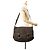 Louis Vuitton Mini Lin Saumur 43 Monogramma Marrone Marrone scuro - vista 9